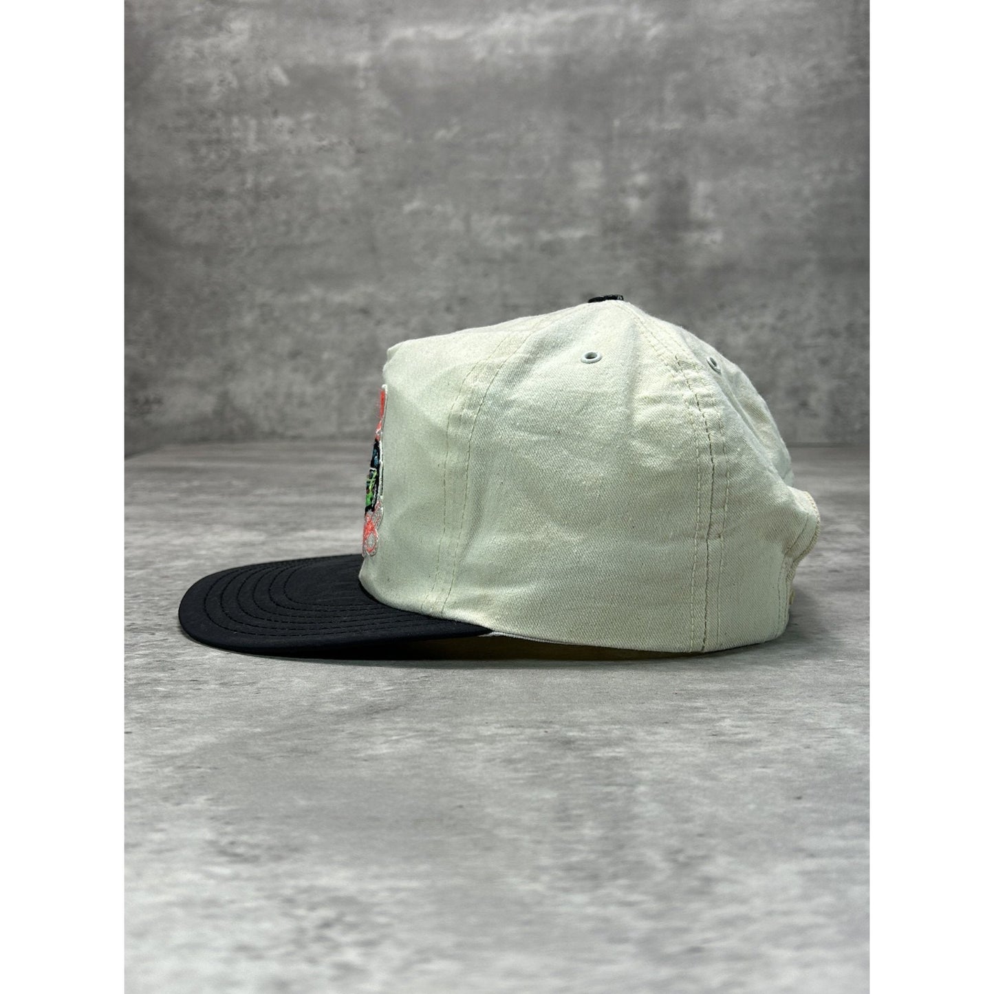 Vintage 90s Kyle Petty #42 Mello Yello Embroidered Nascar Snapback Hat OSFA
