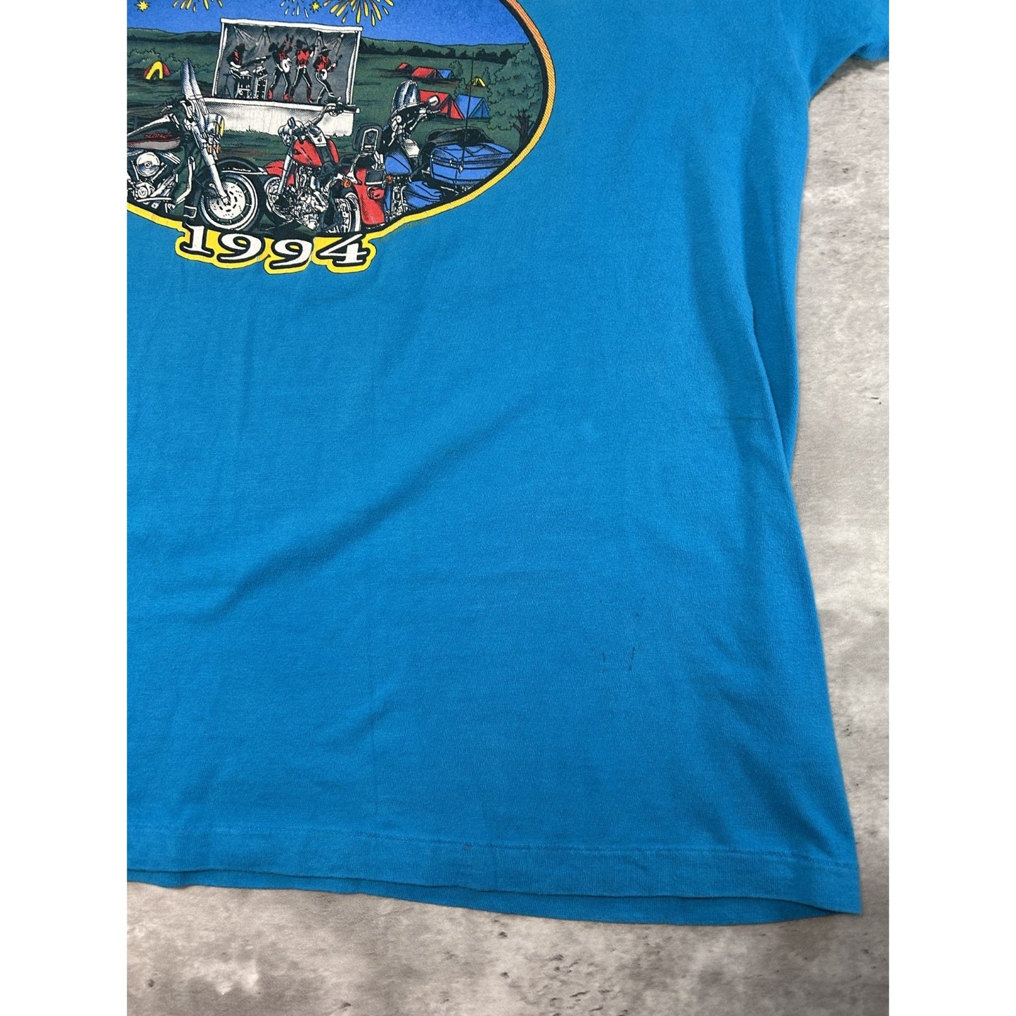 Vintage 90s Harley Davidson Owners Group Spellout Graphic T-Shirt Size XL