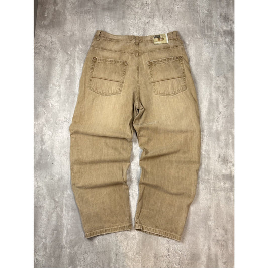 Vintage Y2K South Pole Distressed Baggy Fit Khaki Pants Size 41