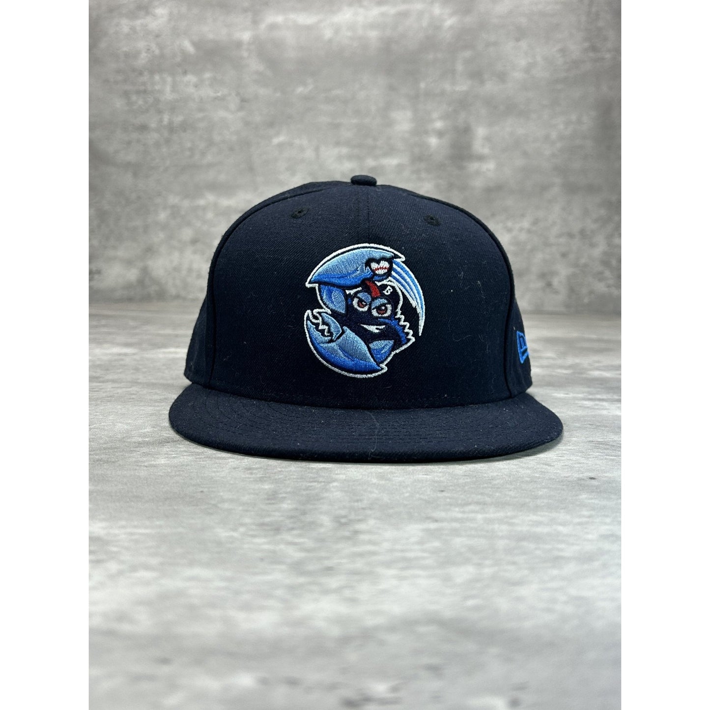Jersey Shore Blue Craws MiLB Embroidered Logo Fitted Hat 7 3/8