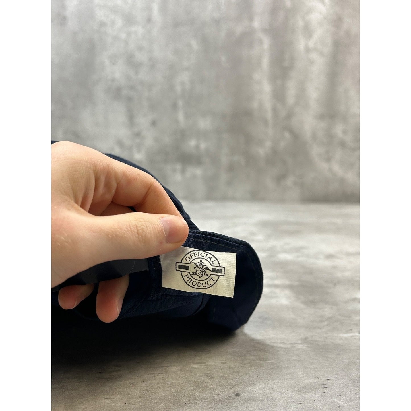 Vintage 80s/90s Budweiser King Of Beers Embroidered Patch Snapback Hat OSFA