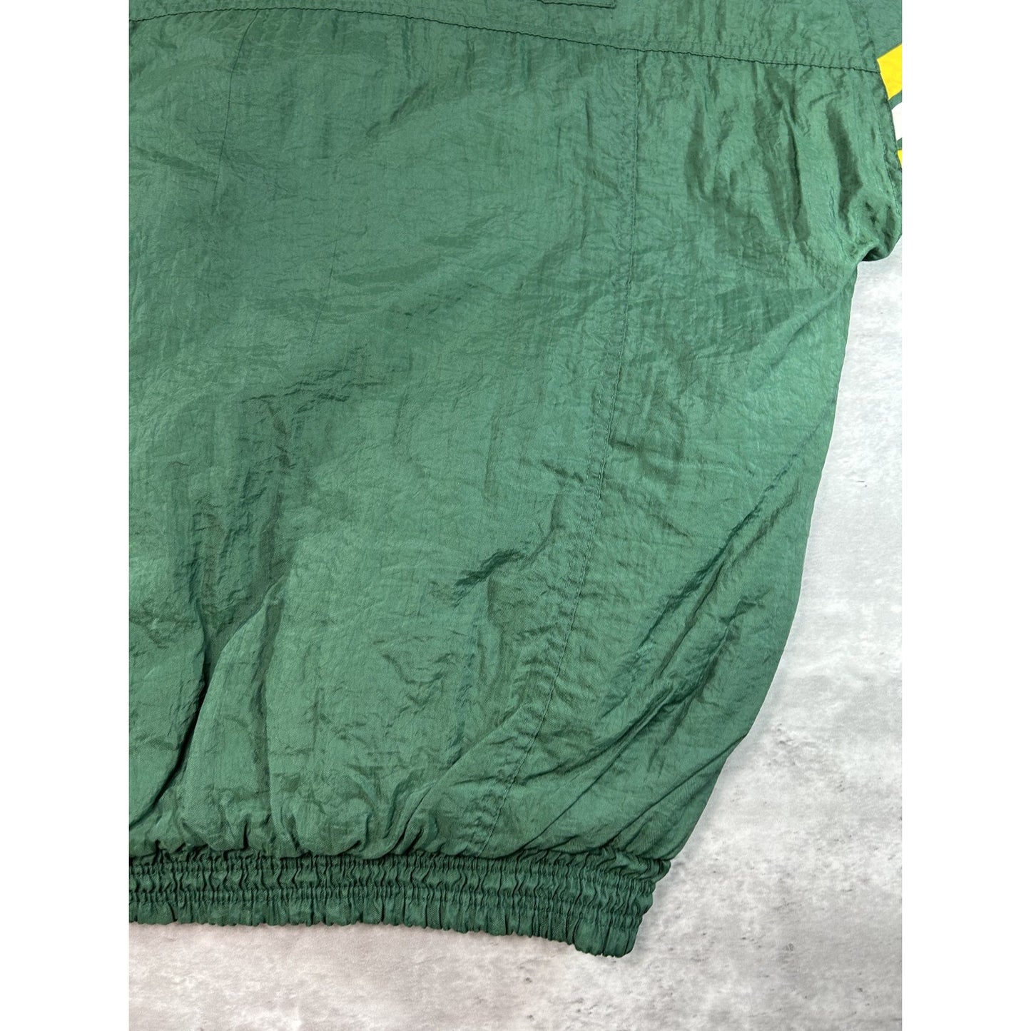 Vintage 90s Green Bay Packers NFL Embroidered Insulated Jacket Size Medium