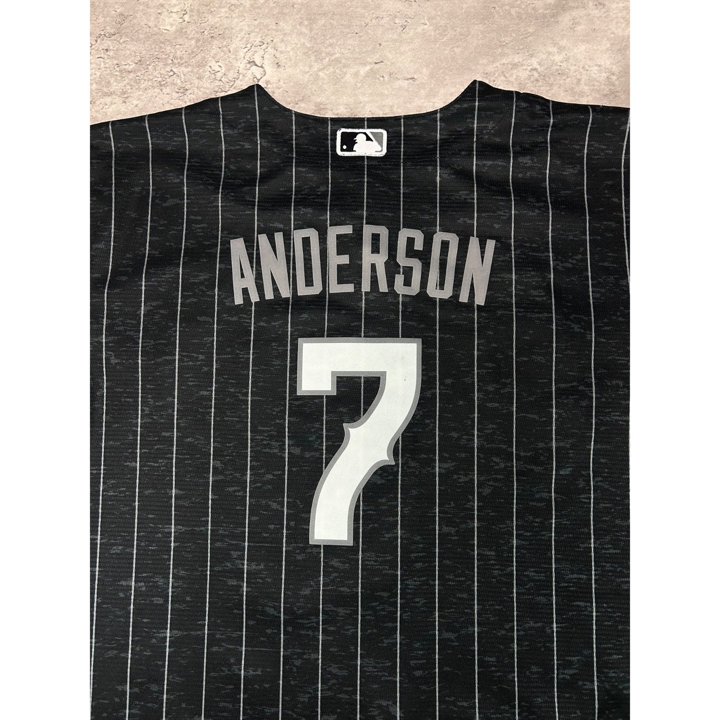 YOUTH Chicago White Sox MLB Southside Baseball Nike Jersey Size Large Black