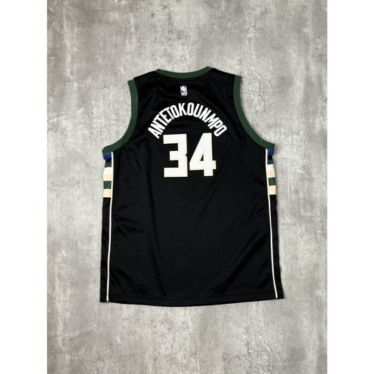 Vintage Giannis Antetokounmpo #34 Milwaukee Bucks NBA Nike Jersey Size XL