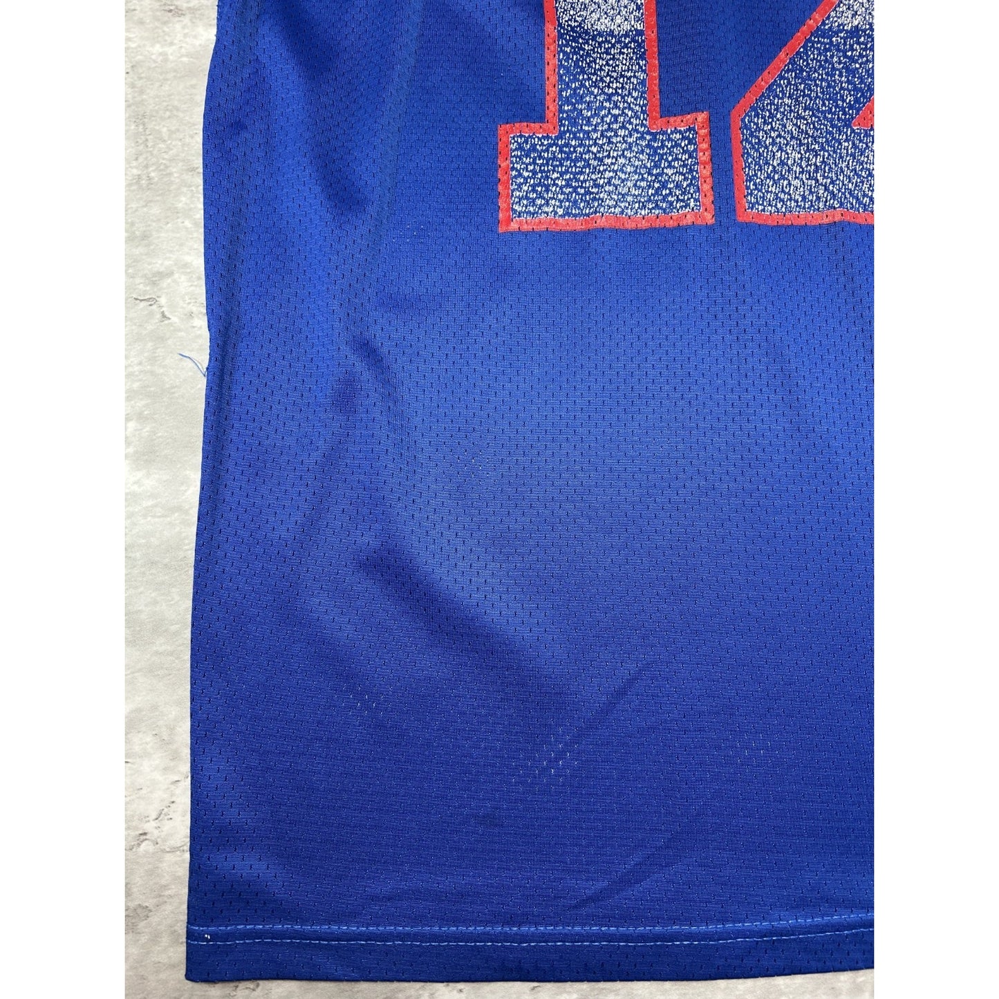 Vintage 90s Jim Kelly #12 Buffalo BIlls NFL Champion Football Jersey Size XL