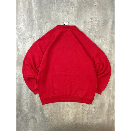 Vintage 90s Tampa Bay Buccaneers NFL Embroidered Spellout Sweatshirt Size 2XL