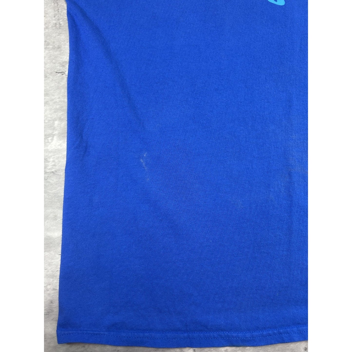Vintage Don O'Neal #5 The Real Deal Racing Graphic T-Shirt Size Large Blue