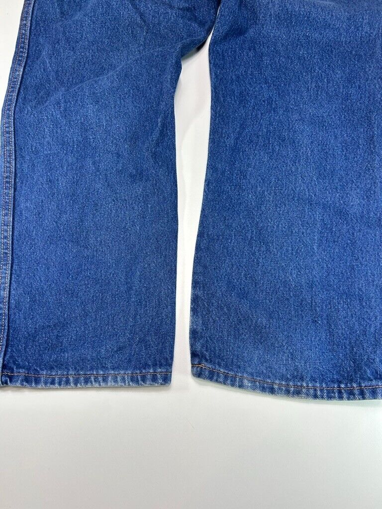 Vintage Dickies Dark Wash Denim Workwear Pants Size 39 Blue