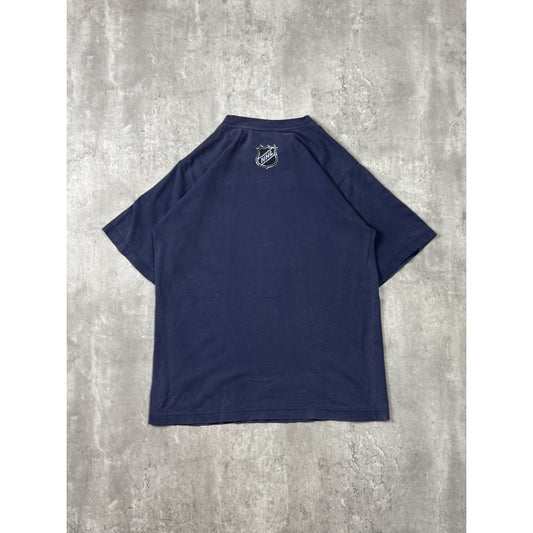 Vintage Toronto Maple Leafs NHL Classic Logo Hockey T-Shirt Size Large