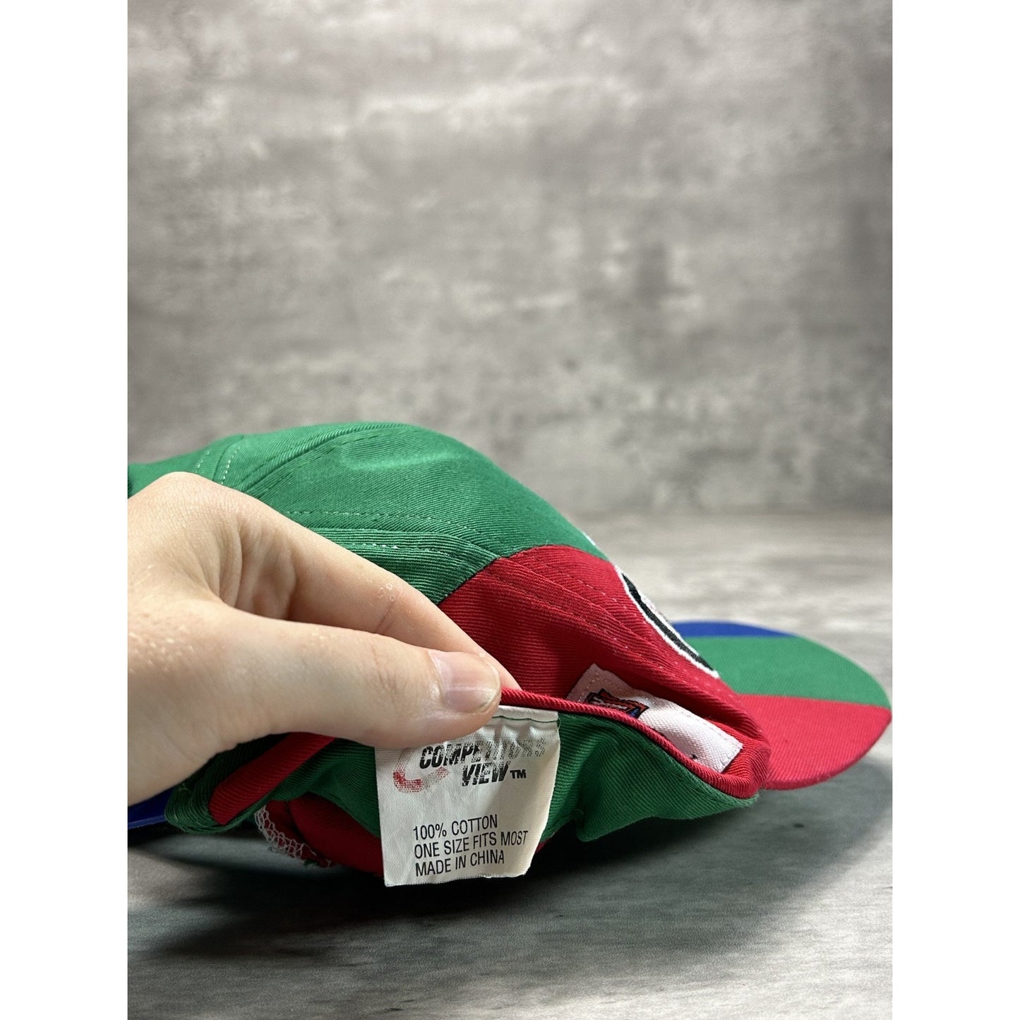 Vintage 90s Jeff Gordon #24 Dupont Racing Embroidered Nascar Snapback Hat OSFA