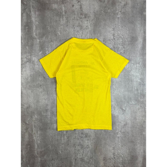 Vintage 1980s 4th Annual Silver Spring Triathlon Graphic T-Shirt Size Small