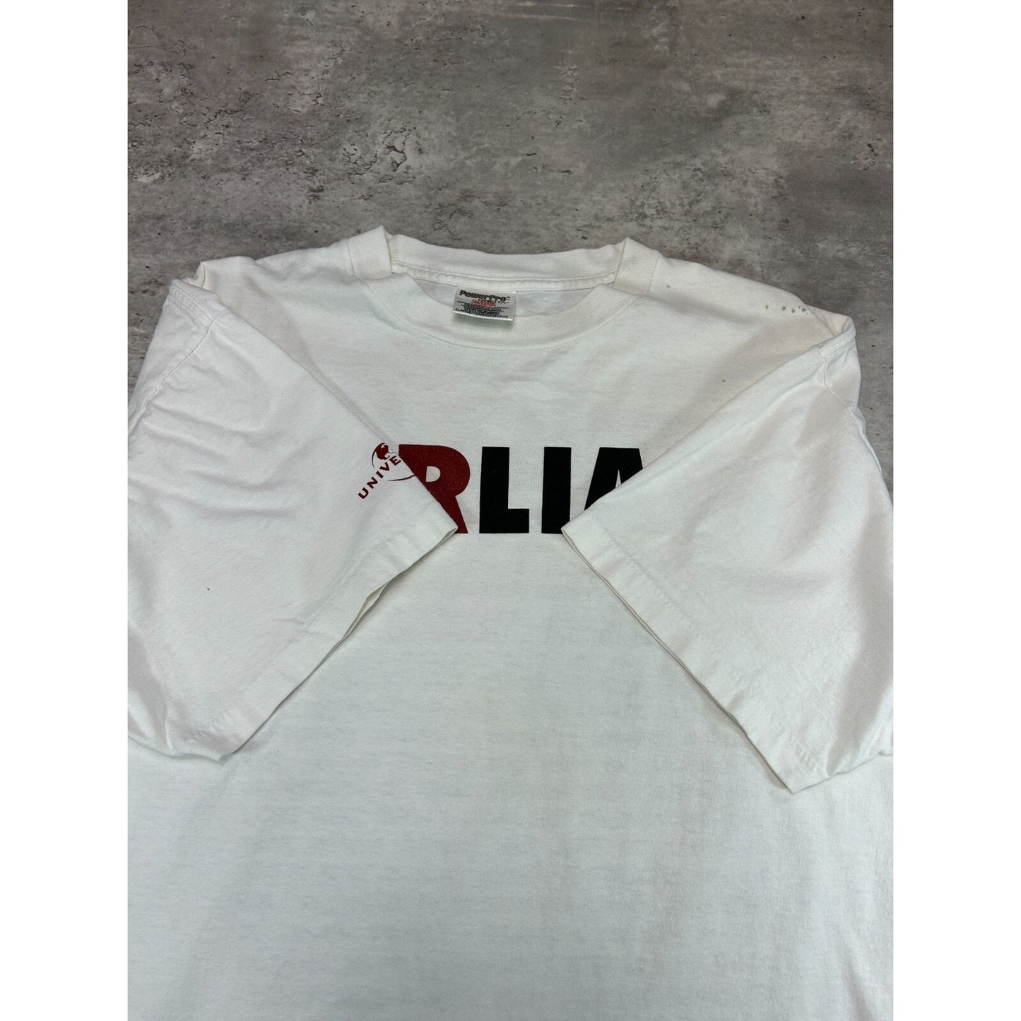 Vintage 1996 Liar Liar Jim Carrey Movie Promo Spellout Graphic T-Shirt Sz XL