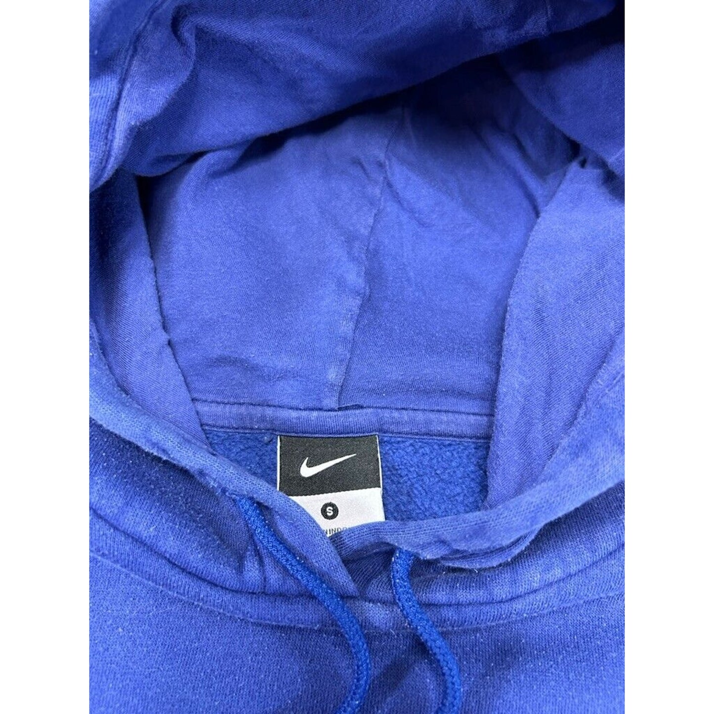 Vintage Womens Nike Embroidered Swoosh Pullover Hooded Sweatshirt Size Small