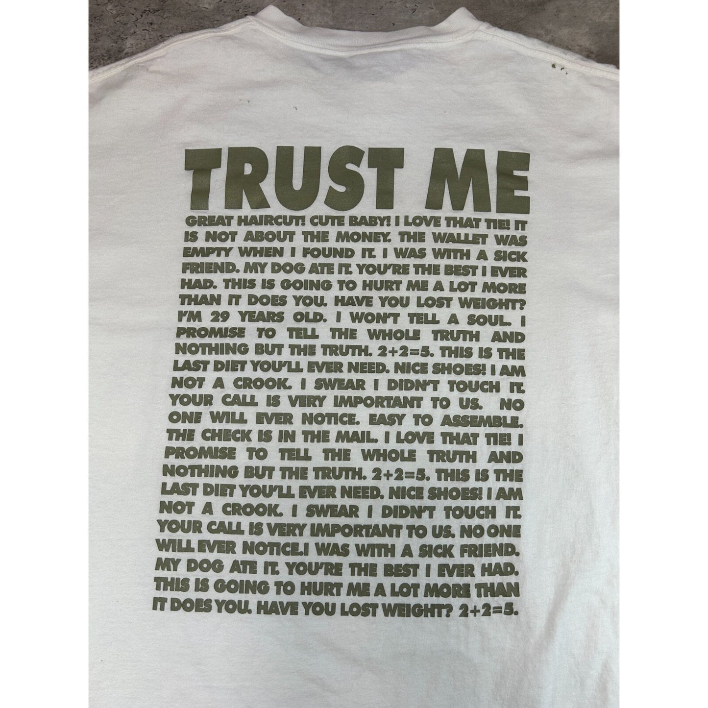 Vintage 1996 Liar Liar Jim Carrey Movie Promo Spellout Graphic T-Shirt Sz XL