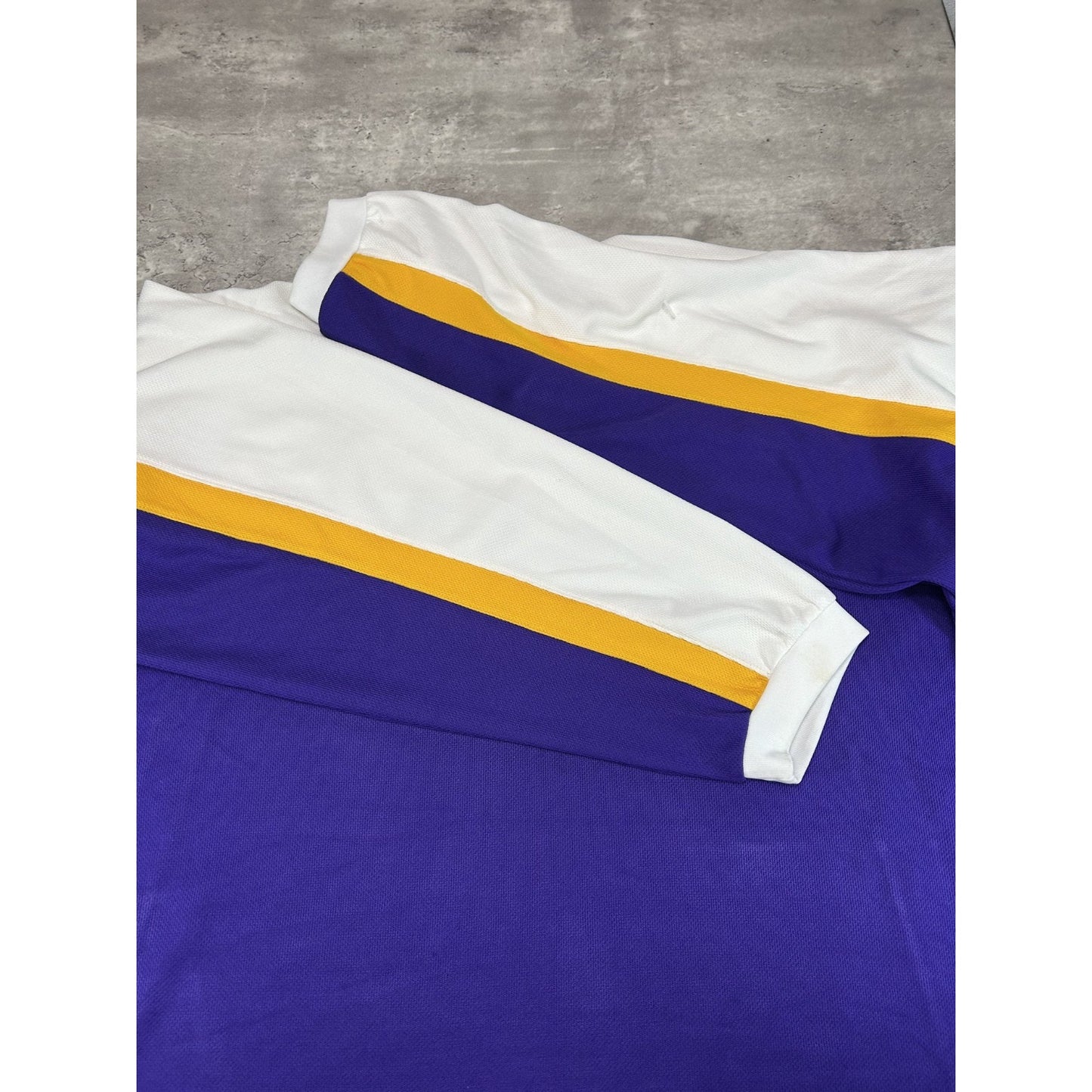 Vintage 2000s Los Angeles Lakers NBA Long Sleeve Practice Jersey Size XL
