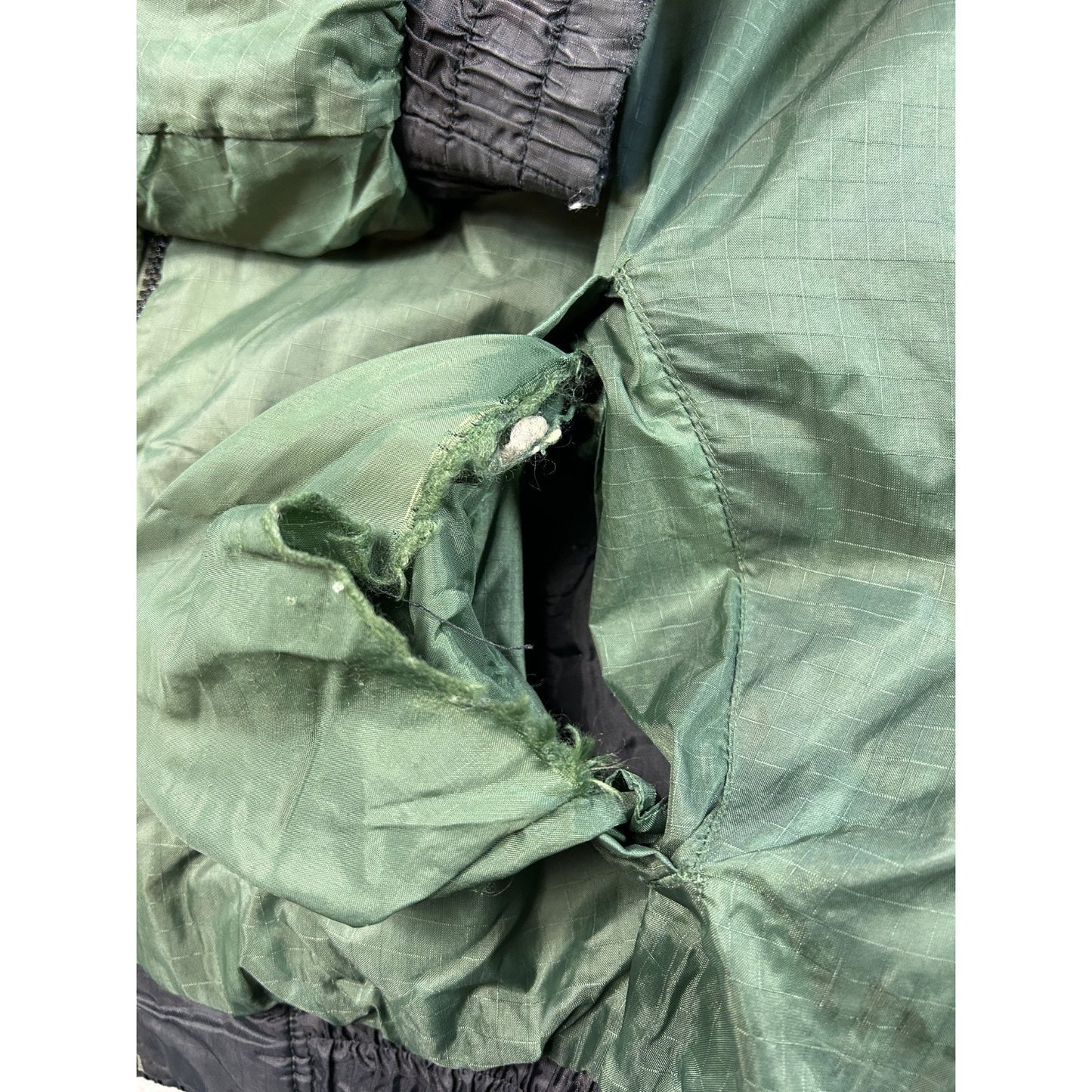 Vintage 90s Green Bay Packers NFL Insulated Full Zip Hooded Jacket Size Large