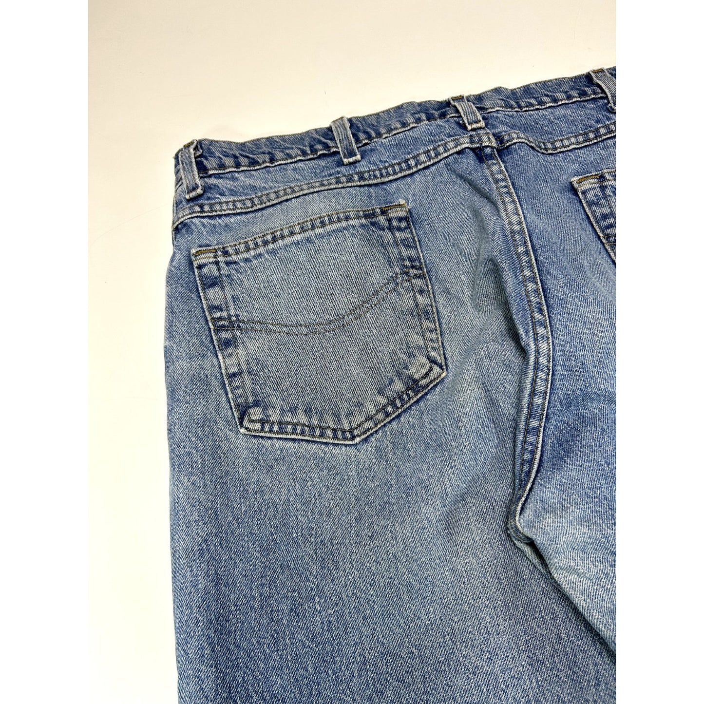 Vintage Carhartt Light Wash Denim Workwear Pants Size 38 Blue