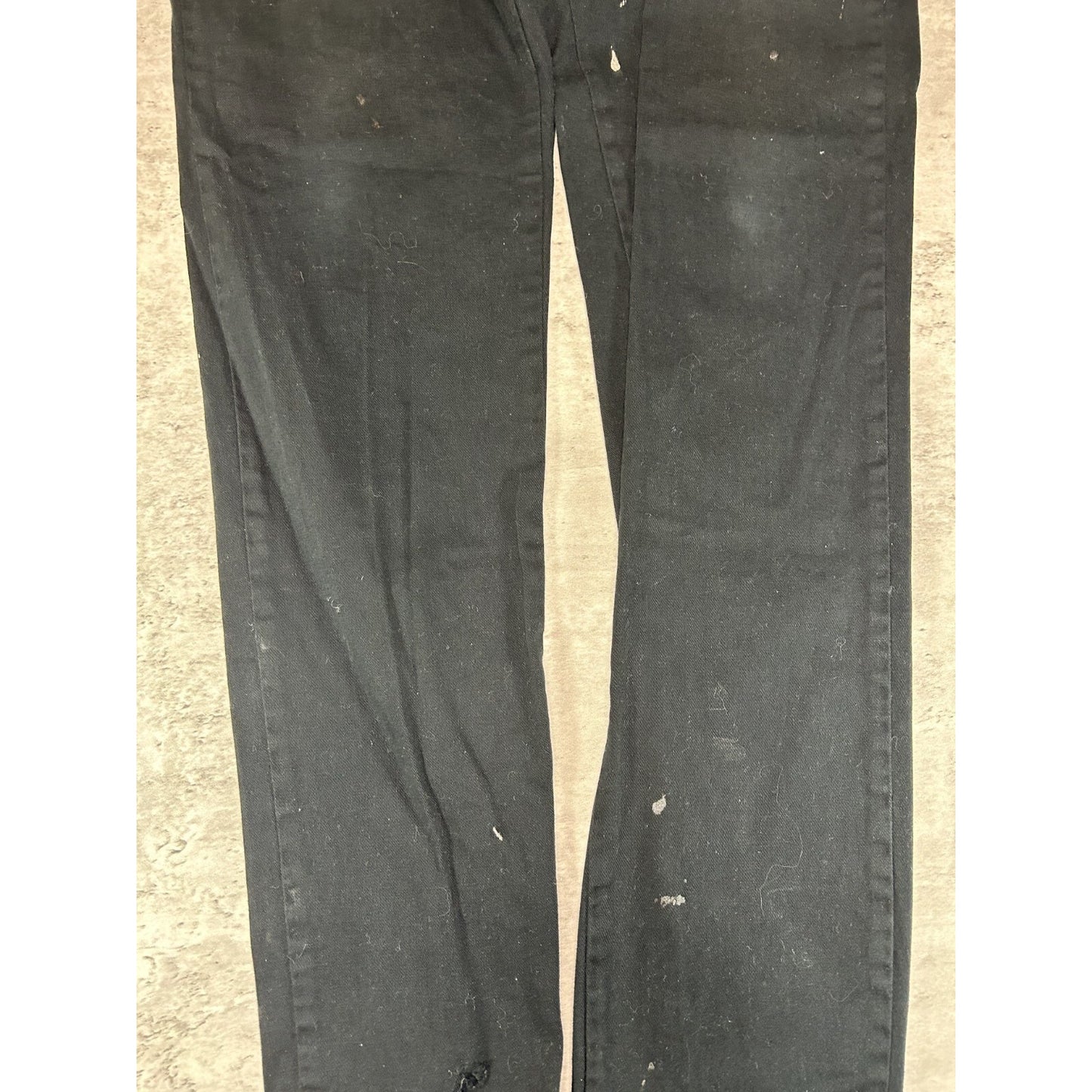 Dickies Slim Fit Lightweight Workwear Pants Size 33 Black