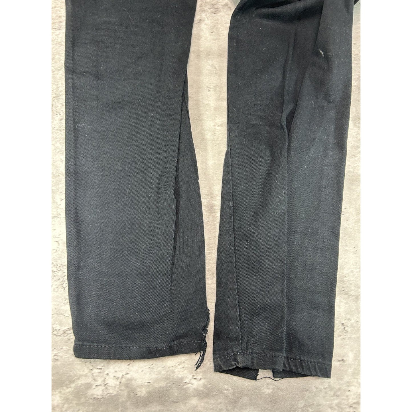 Dickies Slim Fit Lightweight Workwear Pants Size 33 Black