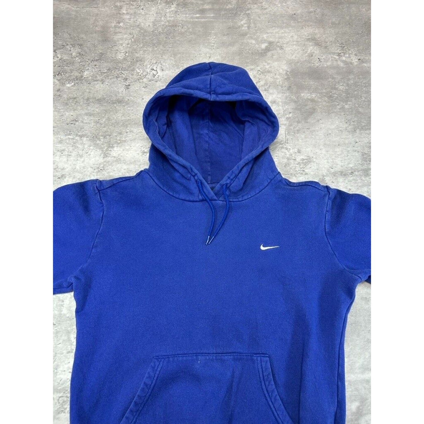 Vintage Womens Nike Embroidered Swoosh Pullover Hooded Sweatshirt Size Small