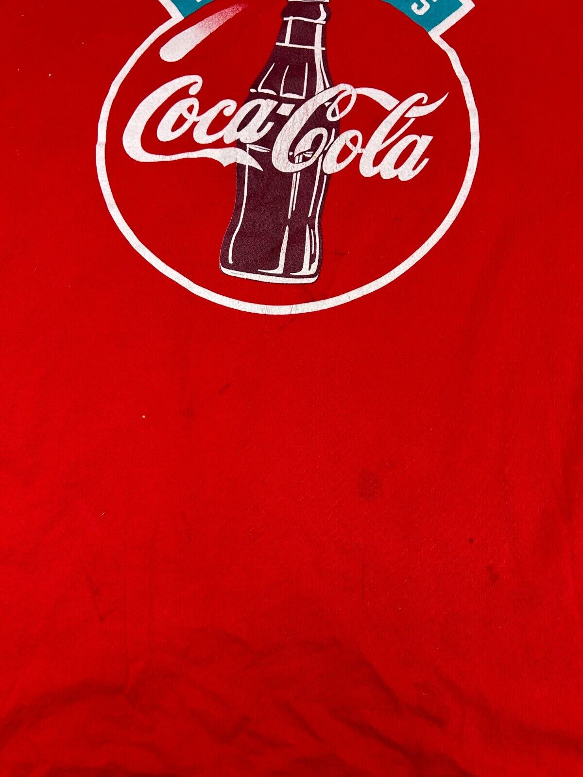 Vintage Always Coca-Cola Spell out Graphic Soda Promo T-Shirt Size XL