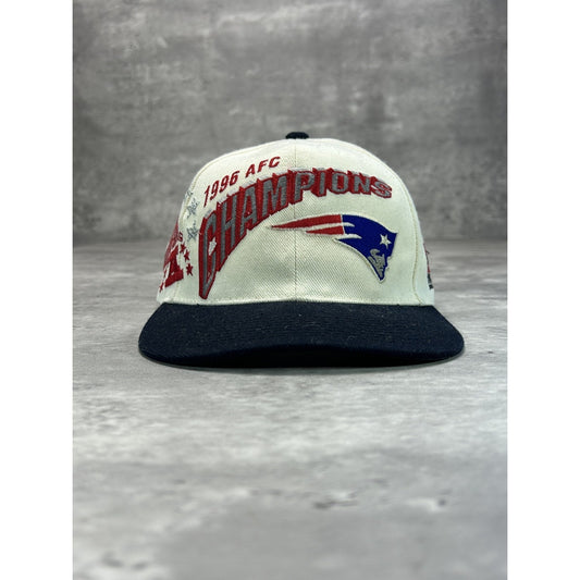 VTG 1996 New England Patriots NFL AFC Champs Sports Specialties Snapback Hat