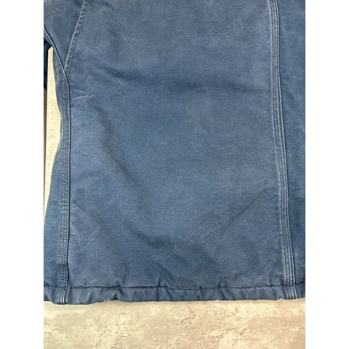 Vintage Carhartt Insulated Canvas Workwear Arctic Jacket Size XXL Blue