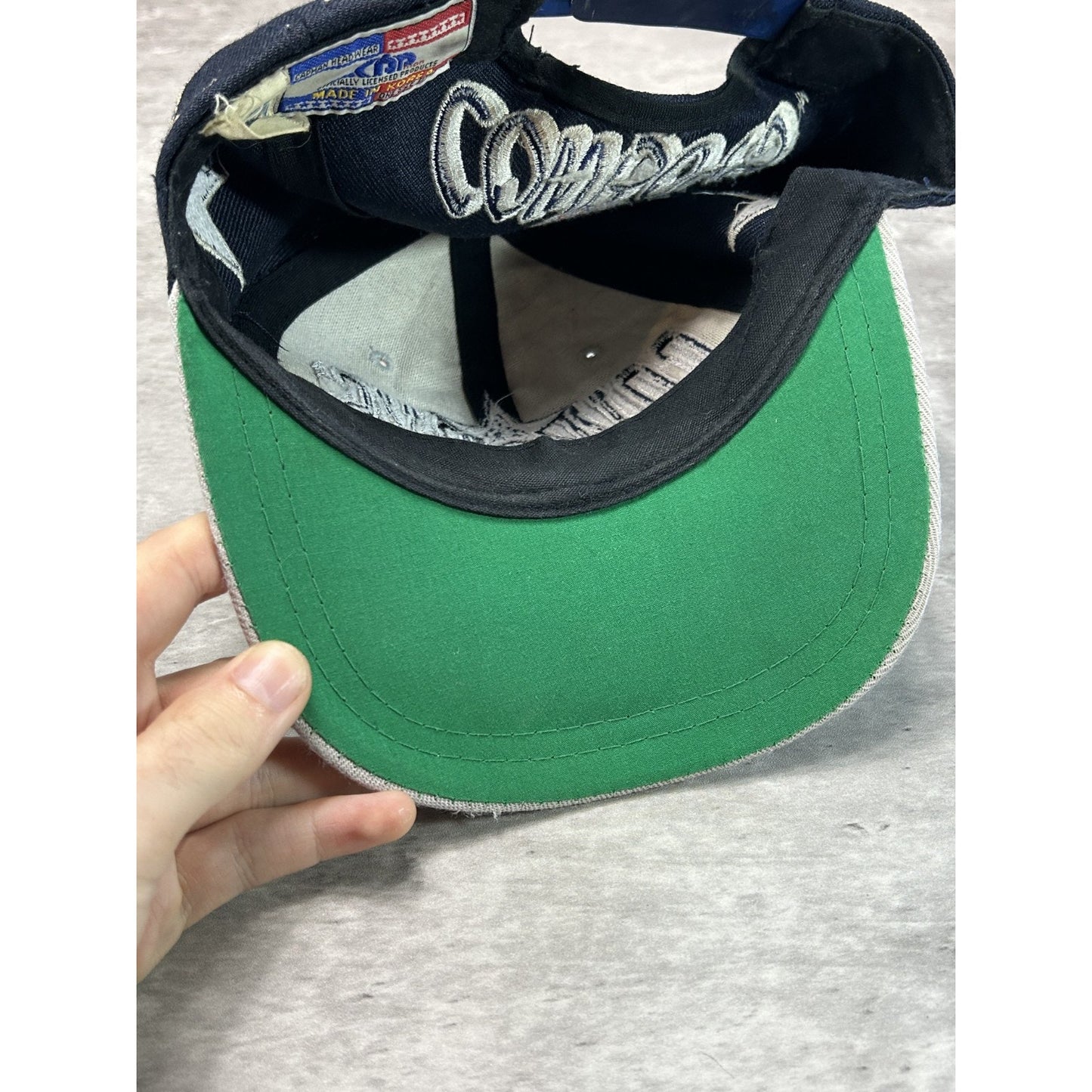 Vintage 90s Dallas Cowboys NFL Embroidered Logo Football Snapback Hat OSFA