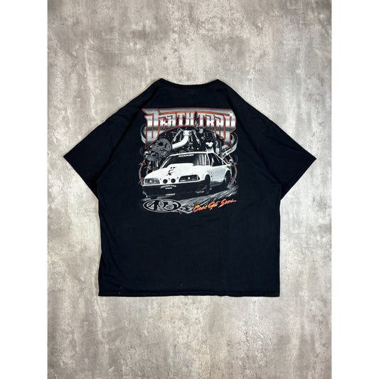 Vintage Chuck Seitsinger Racing Come Get Some Race Graphic T-Shirt Size XXXL