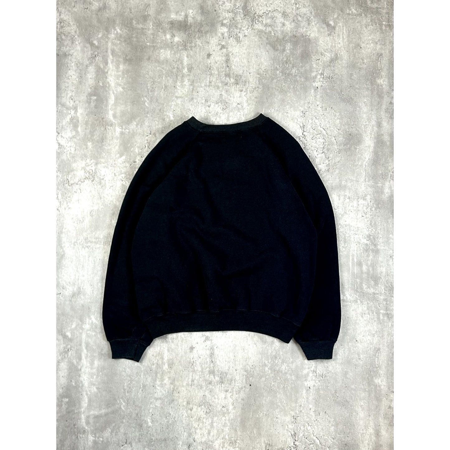 Vintage 1989 Looney Tunes Daffy Duck Big Face Graphic Sweatshirt Size XL Black