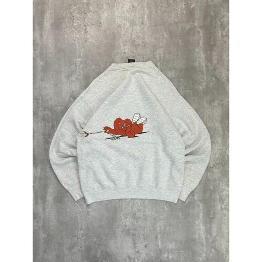 Vintage 90s Looney Tunes Cartoon Characters Tv Show Promo Sweatshirt Size Large