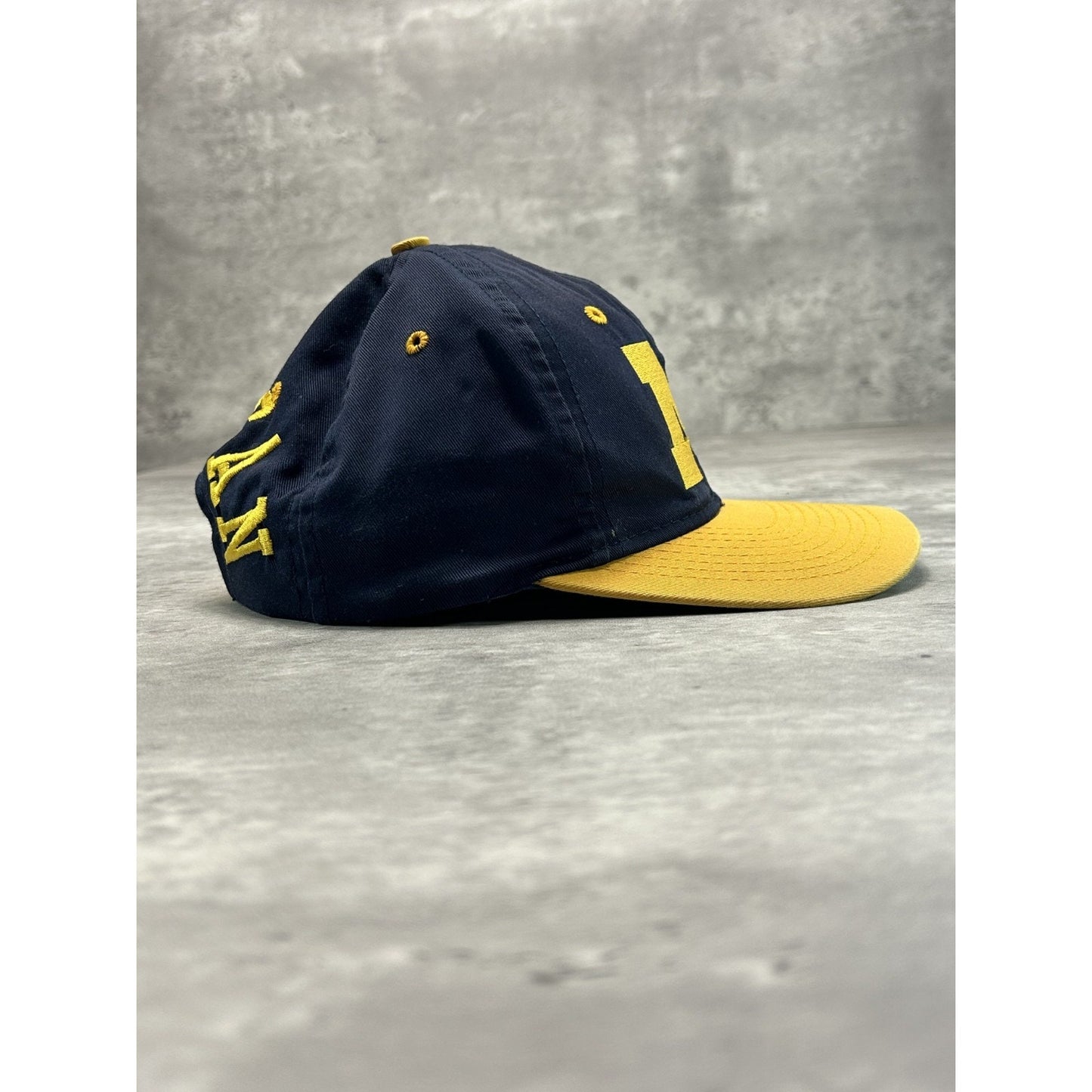 Vintage Michigan Wolverines NCAA Embroidered Logo Snapback Hat OSFA