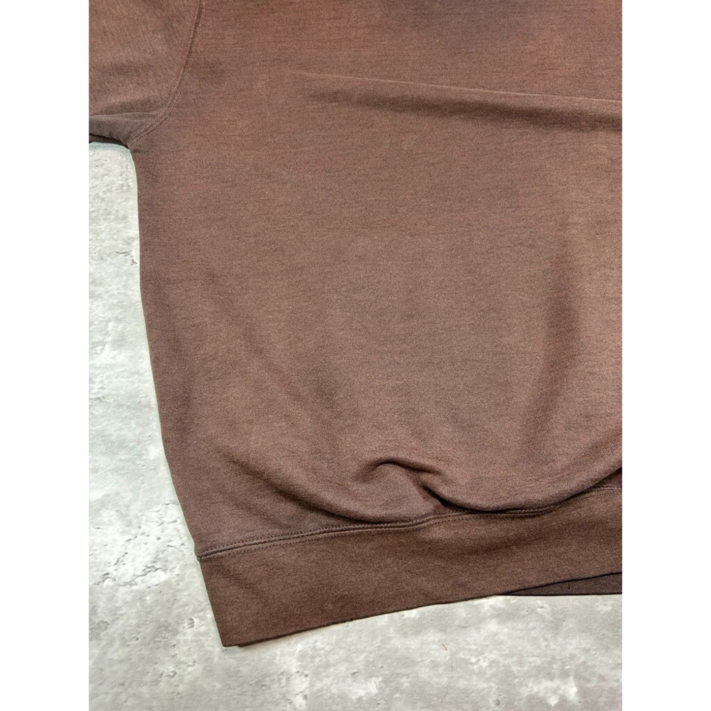 Vintage Carhartt Sleeve Spellout Workwear Hooded Sweatshirt Size Large Brown
