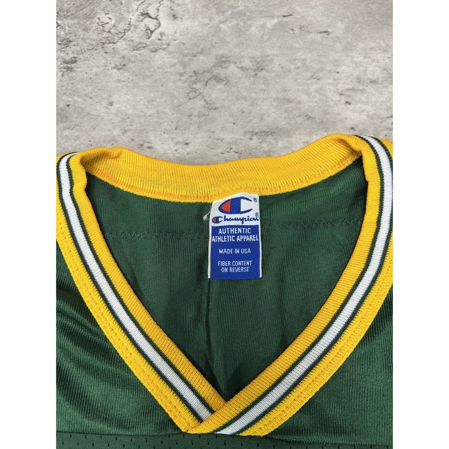 Vintage 90s Brett Favre #4 Green Bay Packers NFL Champion Jersey Size 2XL