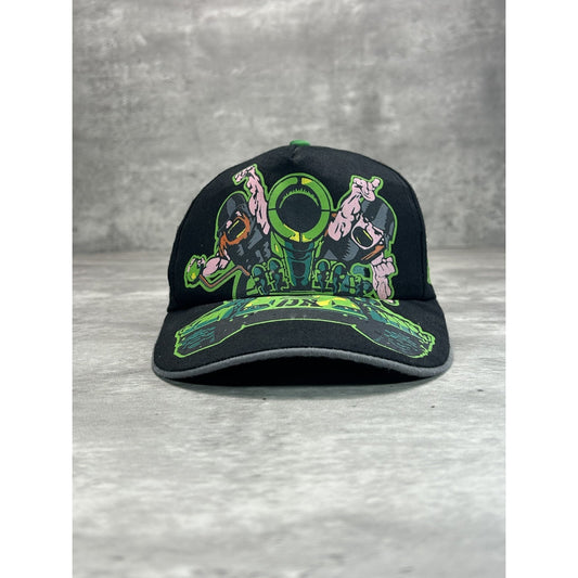 Vintage WWE Triple H Shawn Michaels DX Army Member Graphic Strapback Hat OSFA