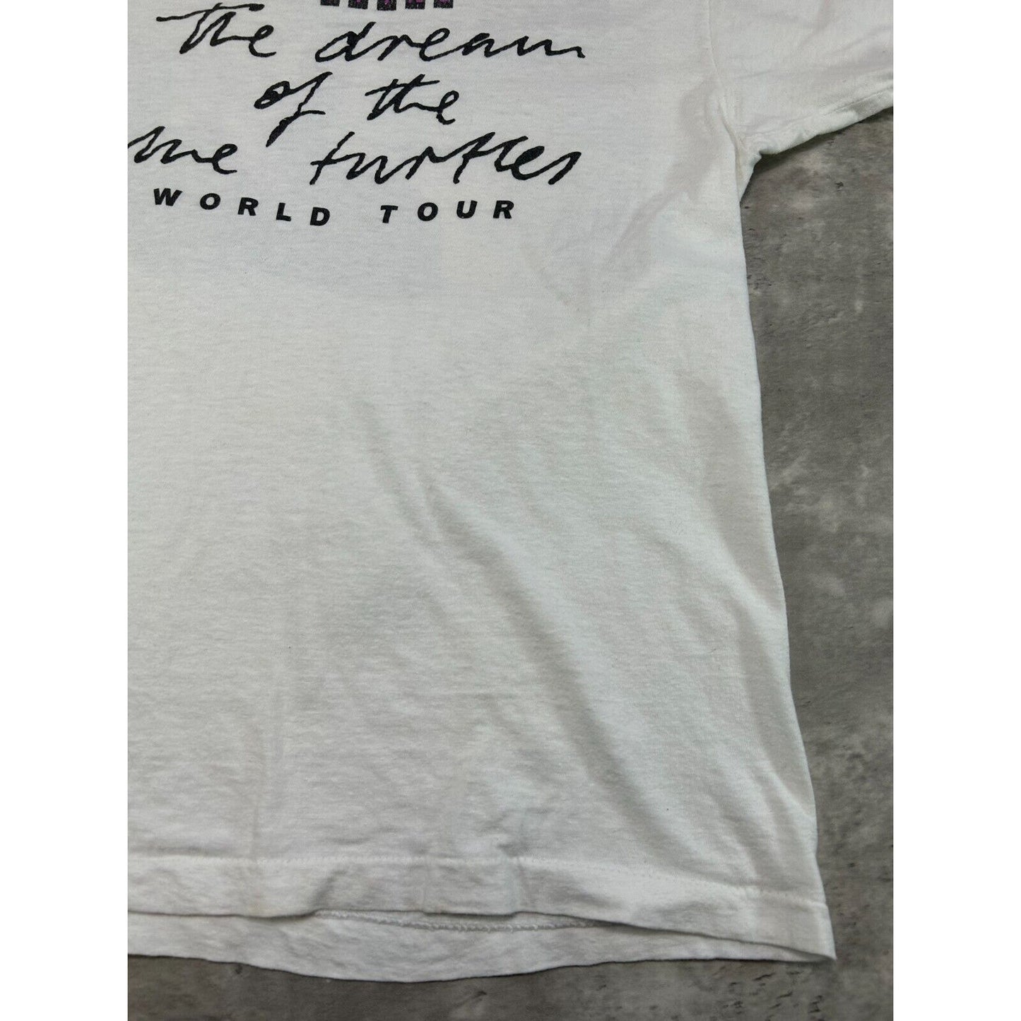 Vintage 1985 Sting The Dream Of The Blue Turtles World Tour T-Shirt Size Small