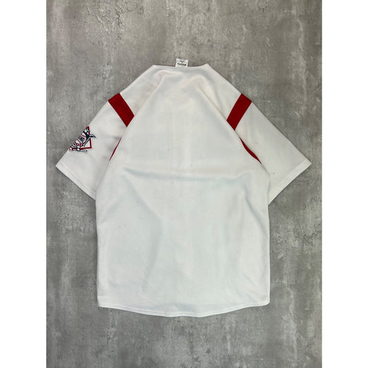 Vintage Philadelphia Phillies MLB Logo Athletic Baseball Jersey Size Medium