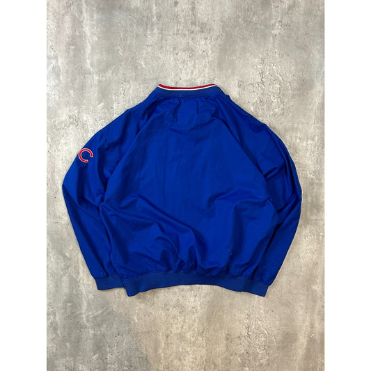 Vintage 2000s Chicago Cubs MLB Nike Embroidered Windbreaker Jacket Size Medium