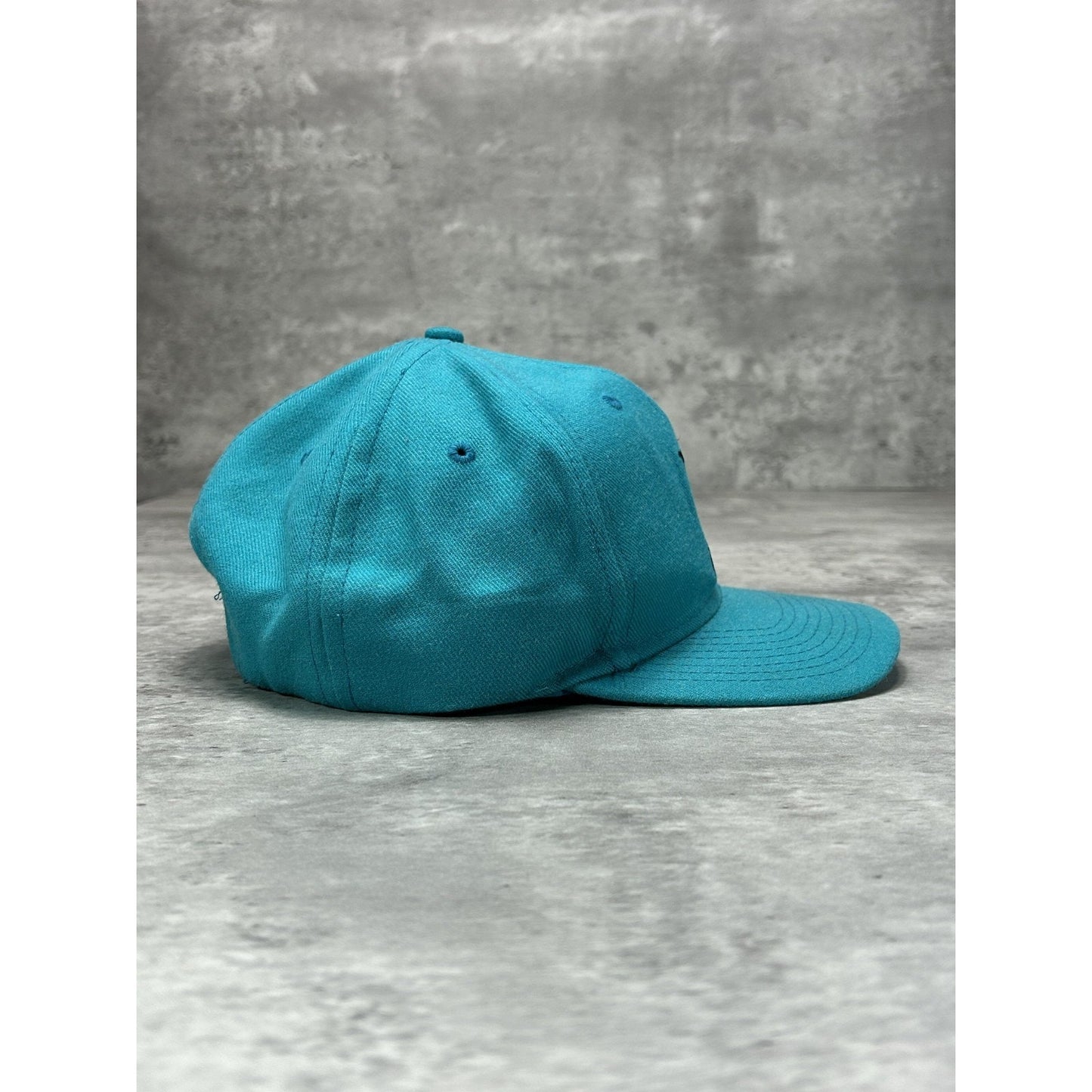 Vintage 90s Florida Marlins MLB Embroidered Logo Baseball Snapback Hat OSFA