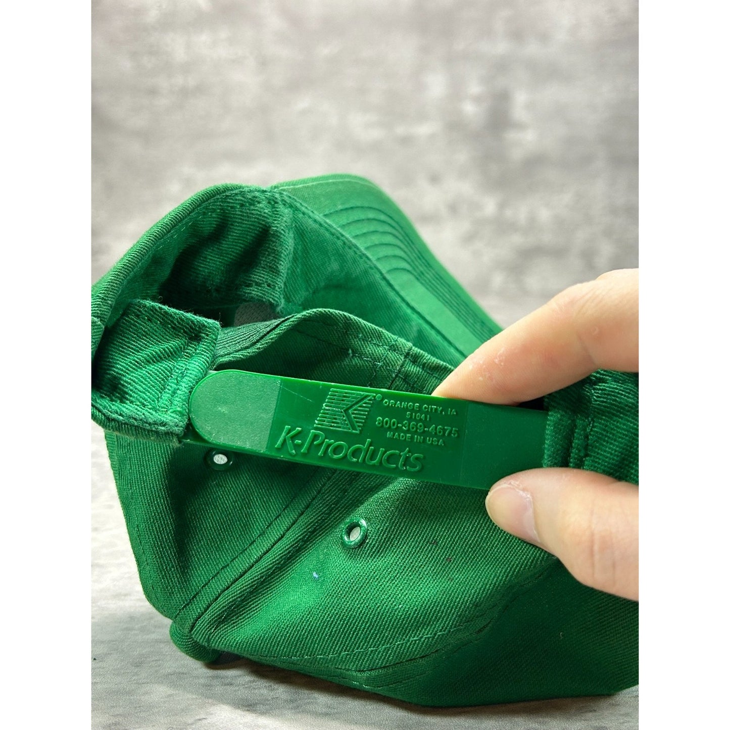 Vintage John Deere Tractors Embroidered Logo Snapback Hat OSFA YOUTH Green