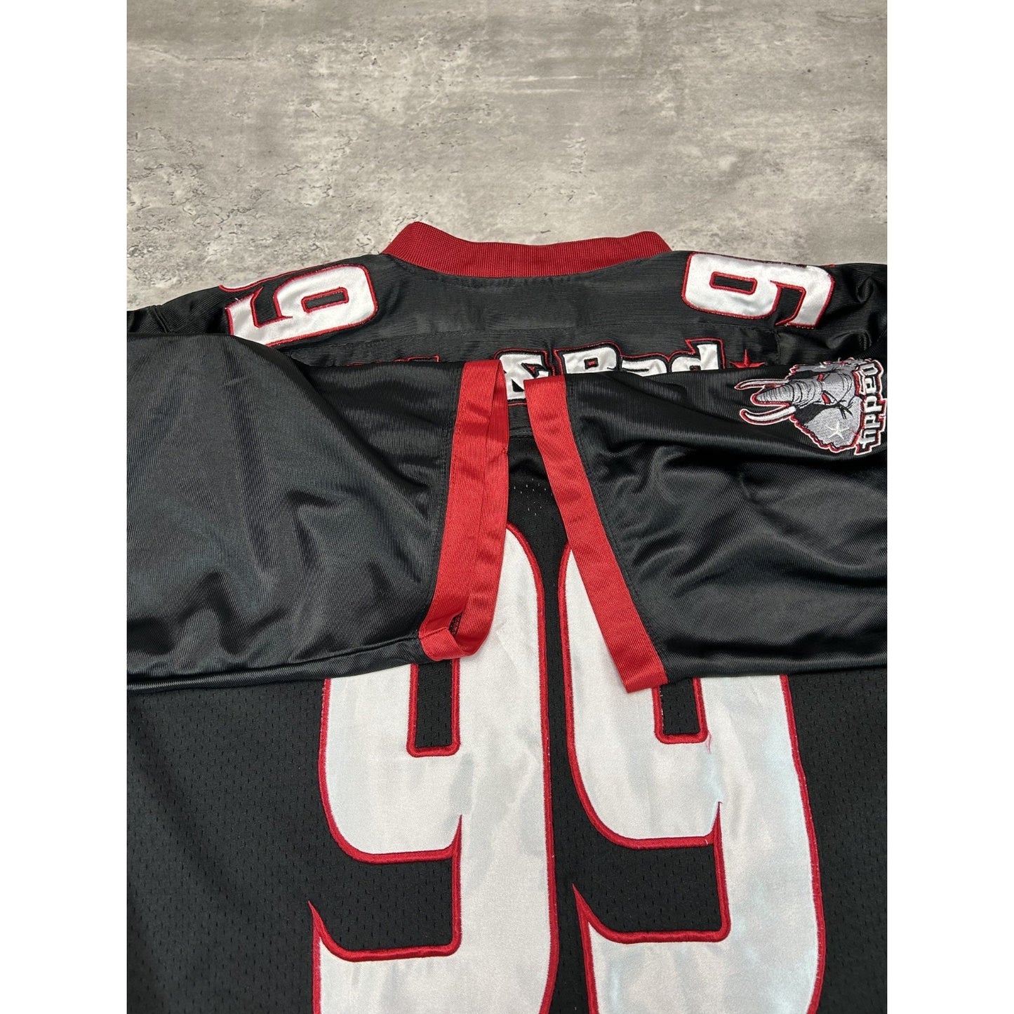 Vintage Y2K Big Daddy #99 Stitched Football Jersey Size XL Black
