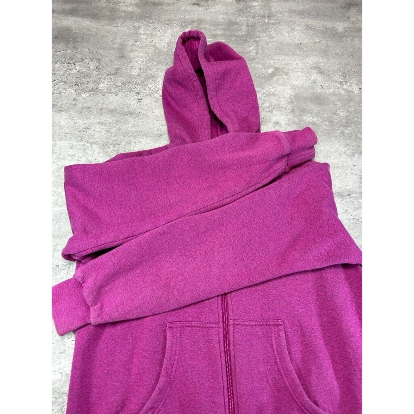 Vintage Womens Nike Embroidered Swoosh Full Zip Hooded Sweatshirt Size Large