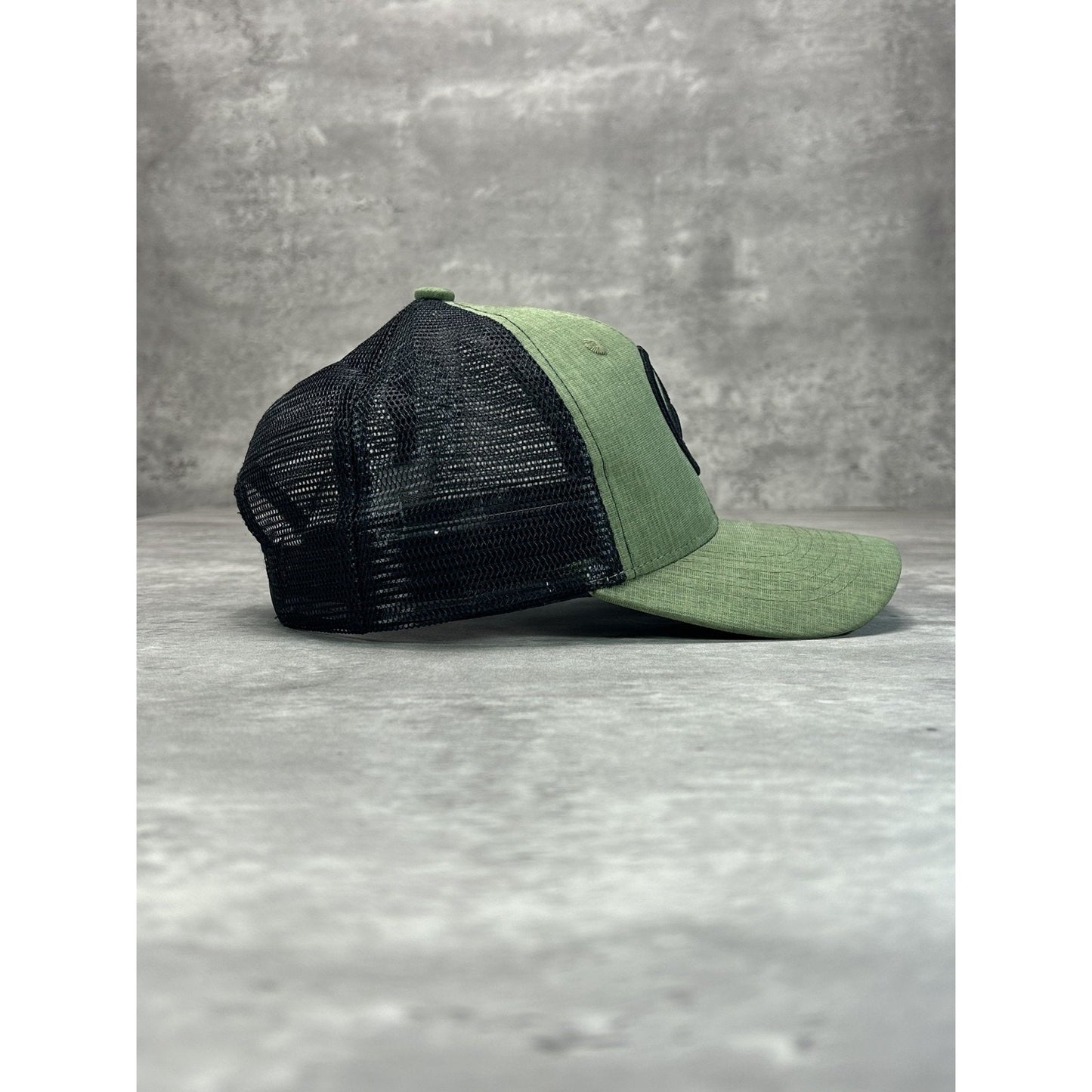 Vintage Mercedes Benz Embroidered Logo Two Tone Trucker Snapback Hat OSFA