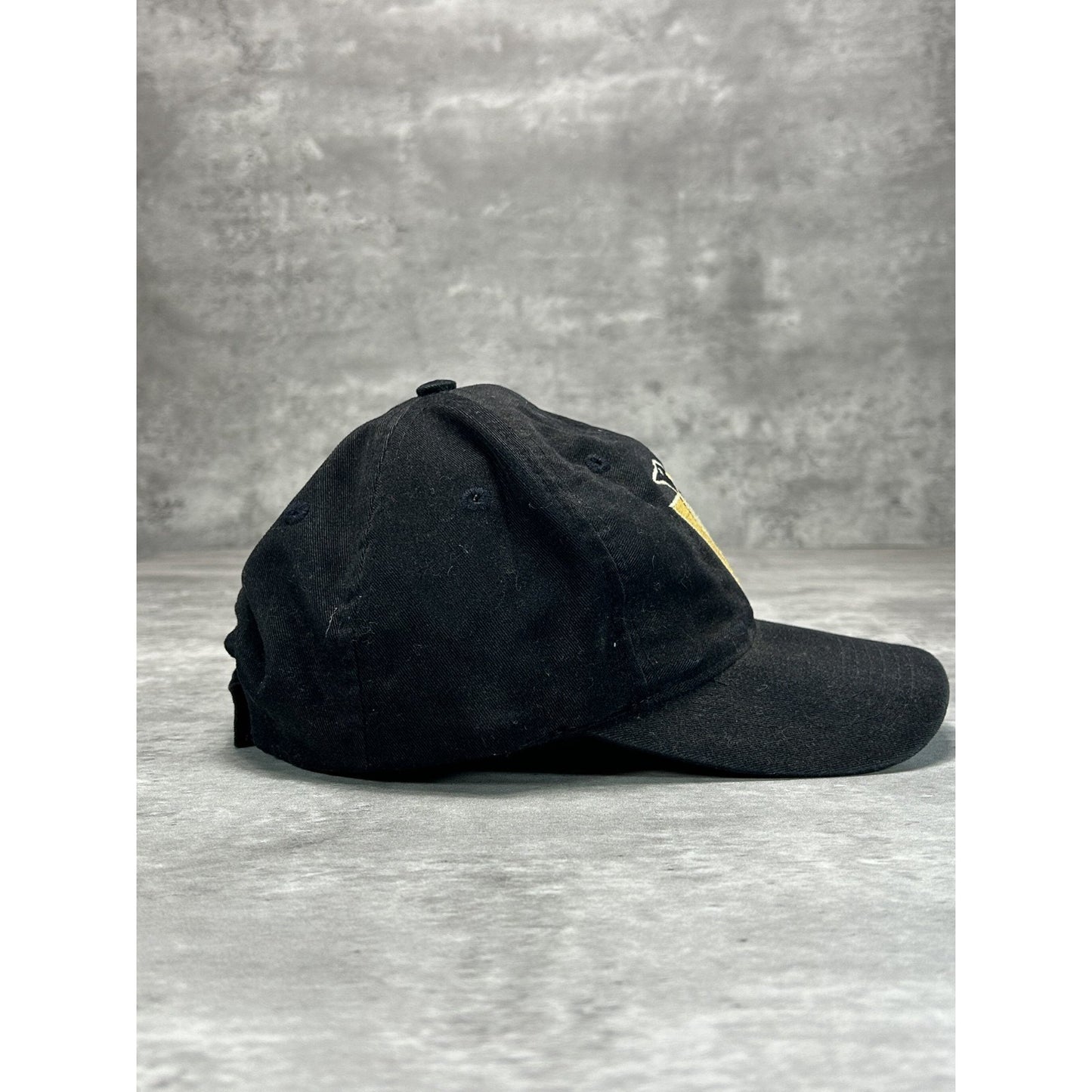 VTG 90s Pittsburgh Penguins NHL Sports Specialties Plain Logo Strapback Hat OSFA