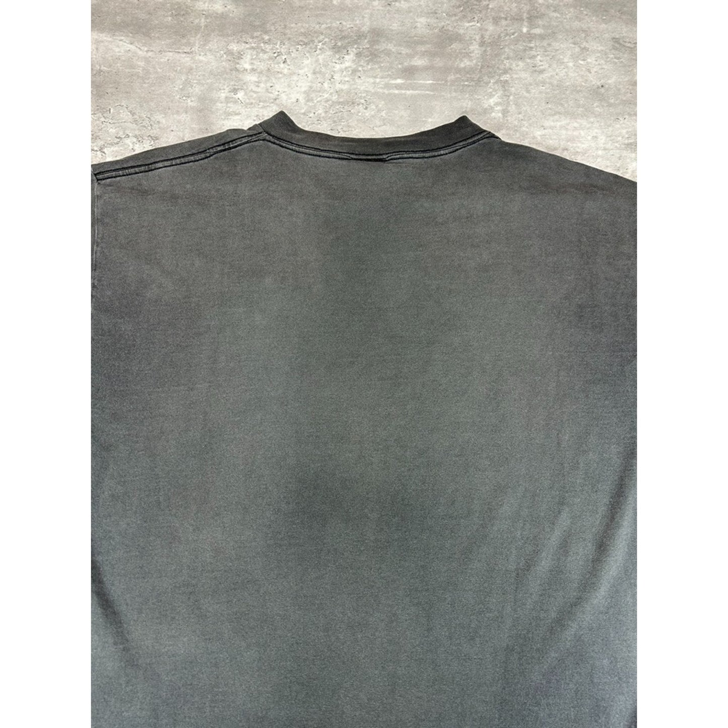 Vintage 90s Nashville Embroidered Spellout Destination T-Shirt Size XL Black