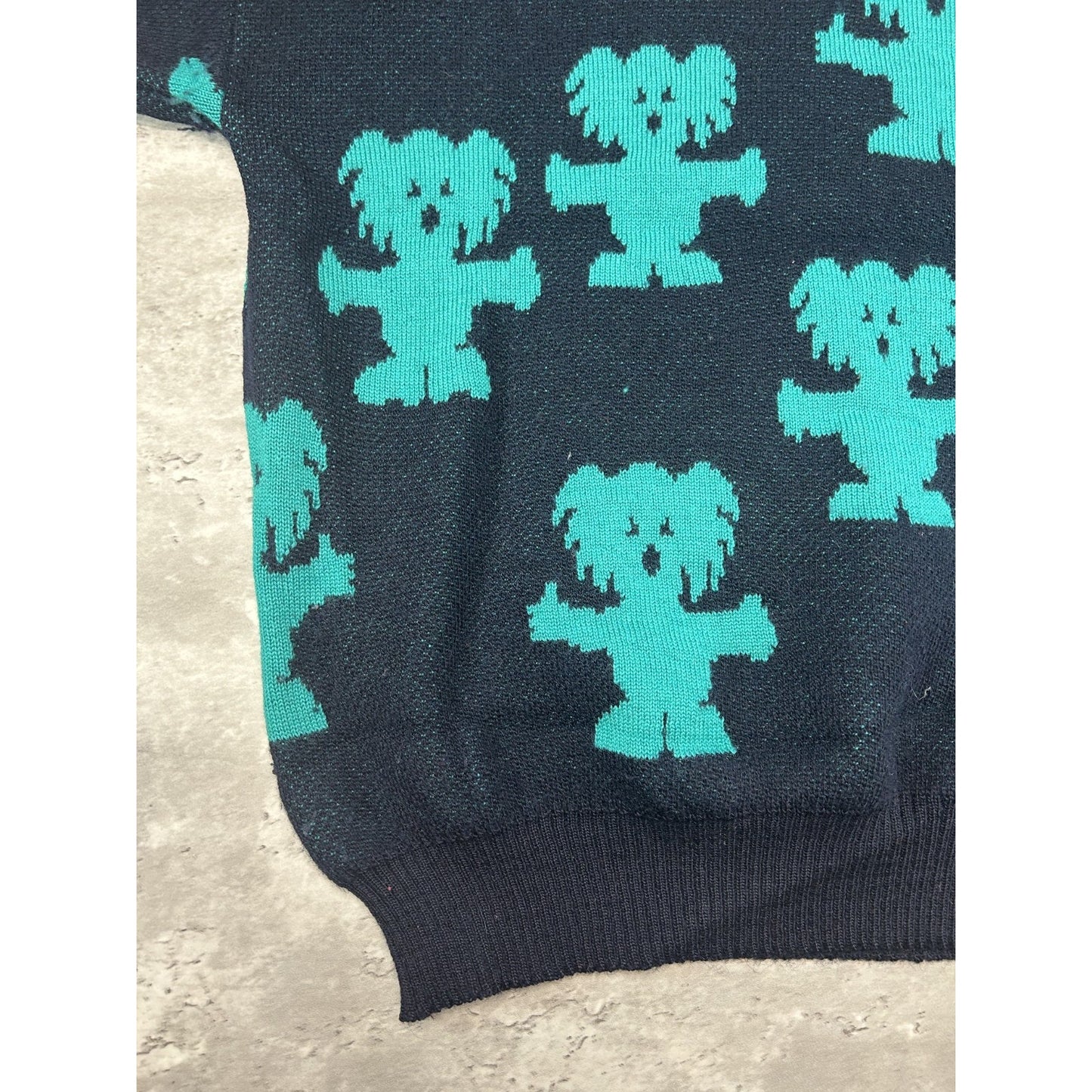 Vintage 90s Jaction All Over Print Koala Pullover Knit Sweater Size Large