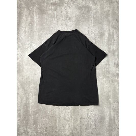 Vintage 1990 Boston Bruins NHL Starter Goalie Graphic T-Shirt Size XL