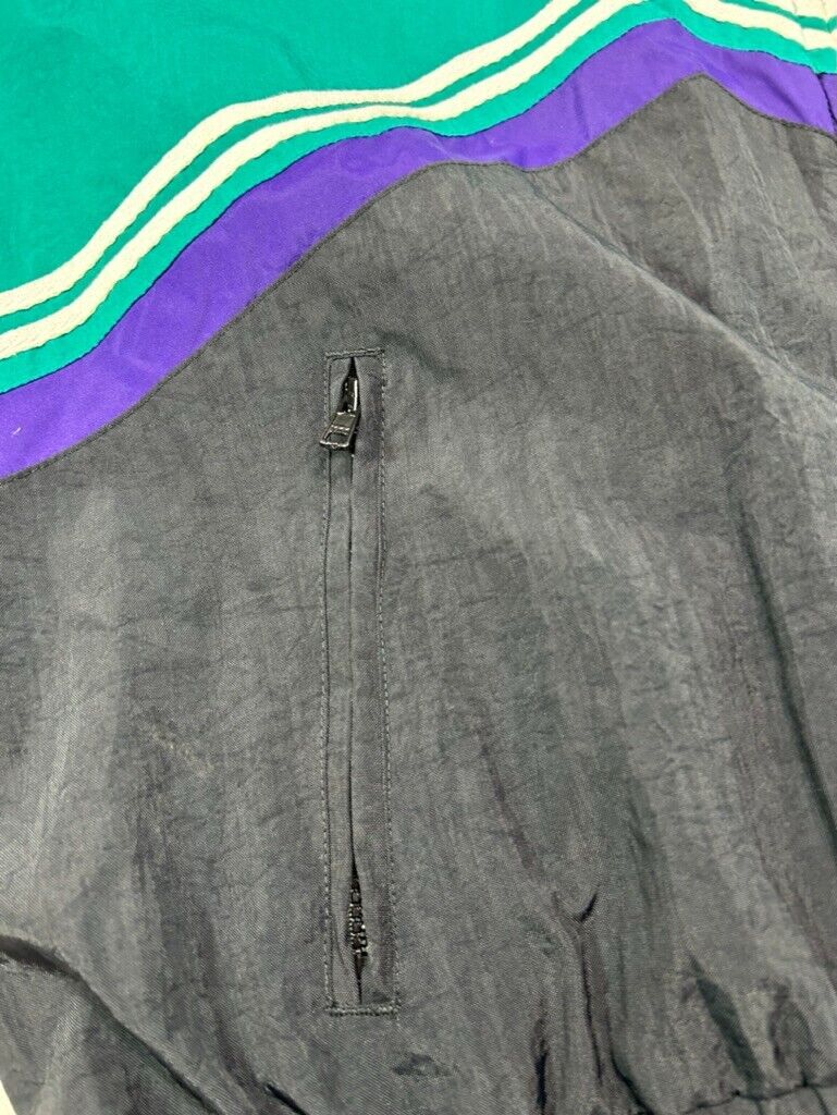 Vintage 1997 Super Bowl XXXI Full Zip Nylon Windbreaker Jacket Size XL