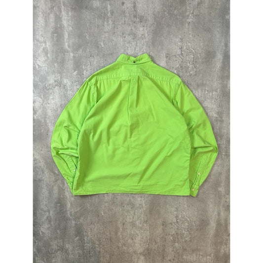 Vintage Polo Ralph Lauren Embroidered Pony Long Sleeve Button Up Shirt Sz Large