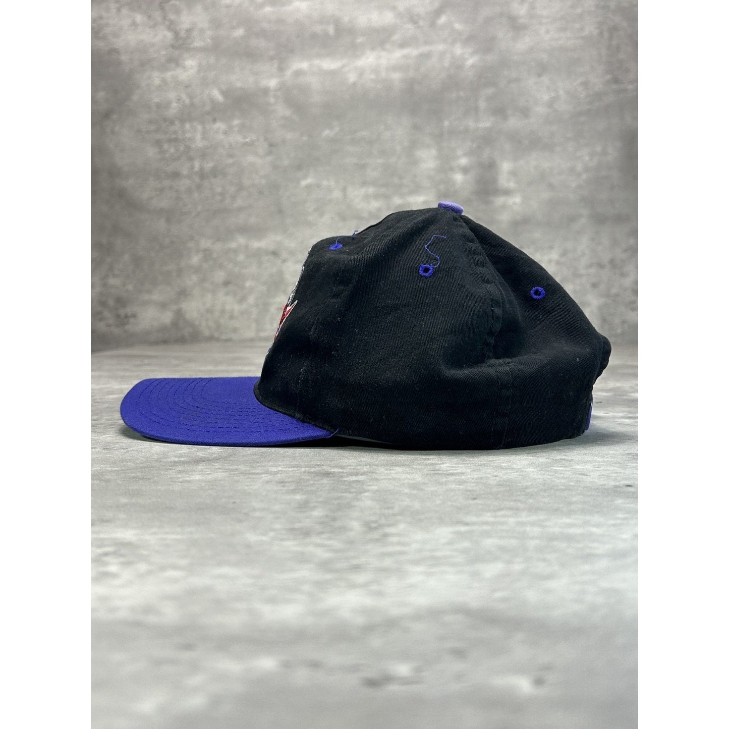 Vintage 90s Toronto Raptors NBA Embroidered Logo Basketball Snapback Hat OSFA